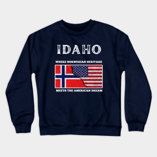 Idaho - Norwegian Heritage Crewneck Sweatshirt